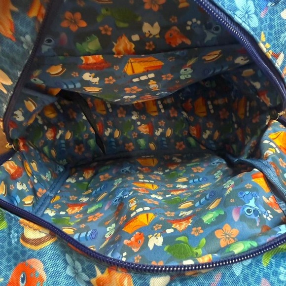 Disney Loungefly Stitch Camping Cuties Mini Backpack - Picture 5 of 8